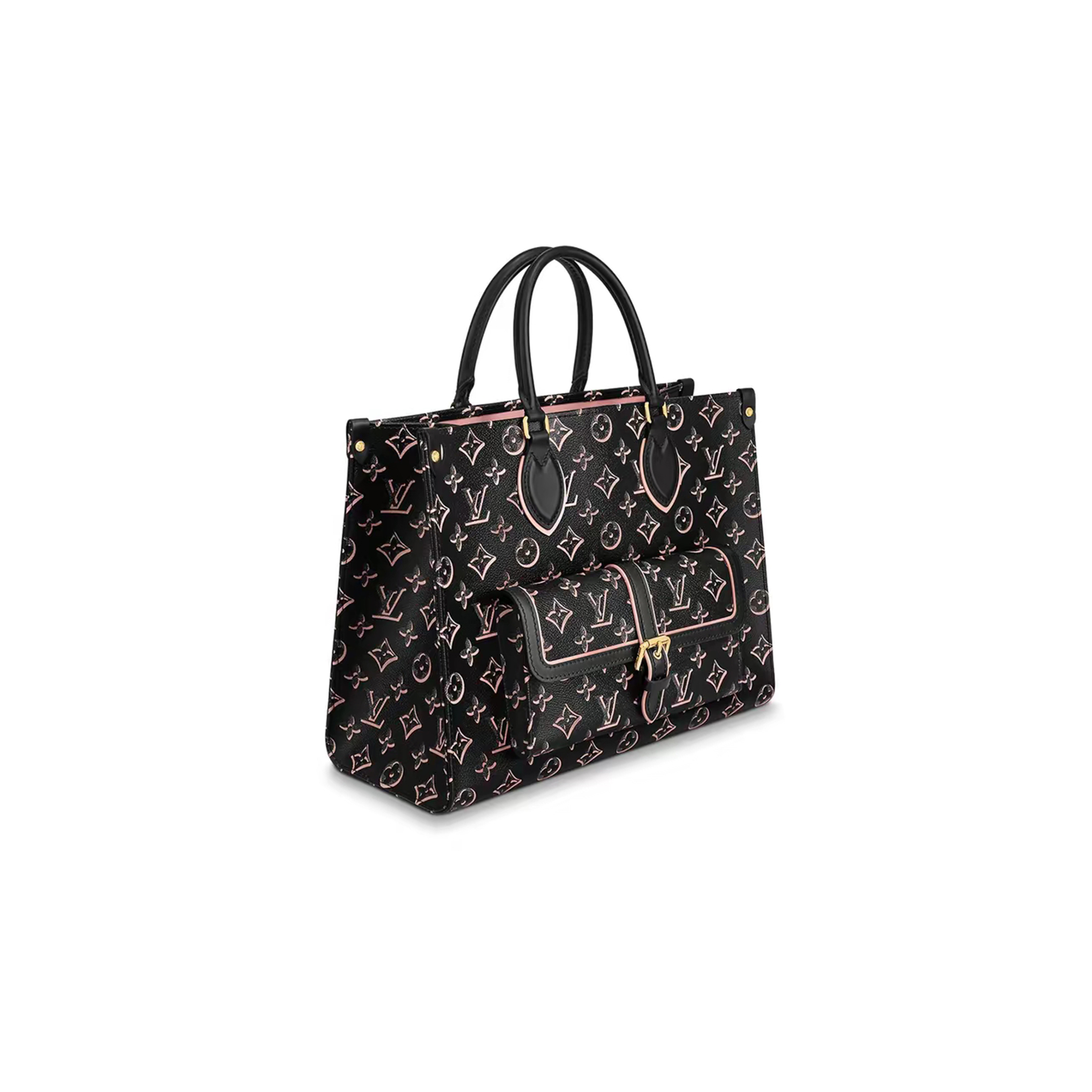 l**is V*t*n onthego mmmonogram canvas black m46154 (34*26*13cm)